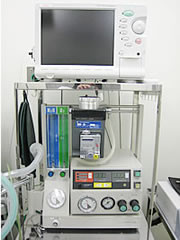 生体情報モニター 人口呼吸器 麻酔気化器